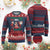 Christmas Santa Ugly Christmas Sweater Theres Some Hos In This House Funny Xmas - Wonder Print Shop