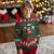 Christmas Santa Ugly Christmas Sweater Theres Some Hos In This House Funny Xmas - Wonder Print Shop