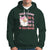 Christmas Pink Santa Hoodie Theres Some Hos In This House Retro Xmas Vibe - Wonder Print Shop