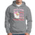 Christmas Pink Santa Hoodie Theres Some Hos In This House Retro Xmas Vibe - Wonder Print Shop