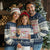 Christmas Pink Santa Ugly Christmas Sweater Theres Some Hos In This House Retro Xmas Vibe - Wonder Print Shop