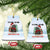Black Cat Christmas Ceramic Ornament It's Fine I'm Fine Everything Is Fine Xmas Light Funny Xmas Vibe - Wonder Print Shop