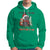 Christmas Black Cat Hoodie It's Fine I'm Fine Everything Is Fine Xmas Light Funny - Wonder Print Shop