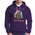 Christmas Black Cat Hoodie It's Fine I'm Fine Everything Is Fine Xmas Light Funny - Wonder Print Shop