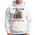 Christmas Black Cat Hoodie It's Fine I'm Fine Everything Is Fine Xmas Light Funny - Wonder Print Shop
