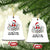Skeleton Christmas Ceramic Ornament It's Fine I'm Fine Everything Is Fine Xmas Light Funny Xmas Vibe - Wonder Print Shop