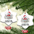 Skeleton Christmas Ceramic Ornament It's Fine I'm Fine Everything Is Fine Xmas Light Funny Xmas Vibe - Wonder Print Shop