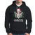 Christmas Skeleton Hoodie It's Fine I'm Fine Everything Is Fine Xmas Light Funny - Wonder Print Shop