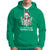 Christmas Skeleton Hoodie It's Fine I'm Fine Everything Is Fine Xmas Light Funny - Wonder Print Shop