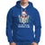 Christmas Skeleton Hoodie It's Fine I'm Fine Everything Is Fine Xmas Light Funny - Wonder Print Shop