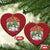 Chrismas Snowman Christmas Ornament Chillin' With My Snowmies Retro Xmas Vibe - Wonder Print Shop