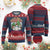 Chrismas Snowman Ugly Christmas Sweater Chillin' With My Snowmies Retro Xmas Vibe - Wonder Print Shop