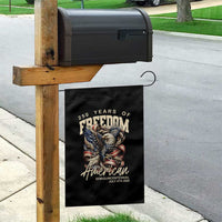 250 Years of Freedom Eagle Garden Flag US 250th Anniversary American Semiquincentennial 2026 Patriotic - Wonder Print Shop