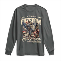 250 Years of Freedom Eagle Long Sleeve Shirt US 250th Anniversary American Semiquincentennial 2026 Patriotic - Wonder Print Shop
