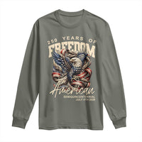 250 Years of Freedom Eagle Long Sleeve Shirt US 250th Anniversary American Semiquincentennial 2026 Patriotic - Wonder Print Shop