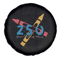 250 Years of Eating Crayons Spare Tire Cover Funny Military Crayon Joke Veterans Marines - Wonder Print Shop