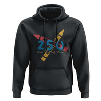250 Years of Eating Crayons Hoodie Funny Military Crayon Joke Veterans Marines - Wonder Print Shop