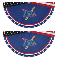 250 Years of Eating Crayons Patriotic Fan Flag Funny Military Crayon Joke Veterans Marines