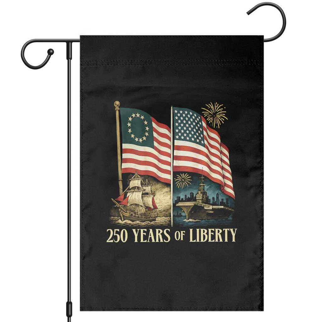250 Years of Liberty Garden Flag US 250th Anniversary Semiquincentennial 2026 Patriotic - Wonder Print Shop