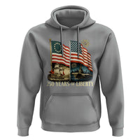 250 Years of Liberty Hoodie US 250th Anniversary Semiquincentennial 2026 Patriotic - Wonder Print Shop