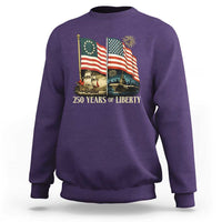 250 Years of Liberty Sweatshirt US 250th Anniversary Semiquincentennial 2026 Patriotic - Wonder Print Shop