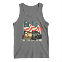 250 Years of Liberty Tank Top US 250th Anniversary Semiquincentennial 2026 Patriotic - Wonder Print Shop