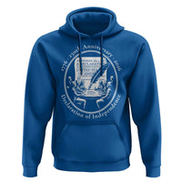 250 Years Declaration of Independence Hoodie US 250th Anniversary Semiquincentennial 2026 Patriotic - Wonder Print Shop