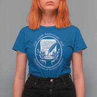 250 Years Declaration of Independence T Shirt For Women US 250th Anniversary Semiquincentennial 2026 Patriotic - Wonder Print Shop