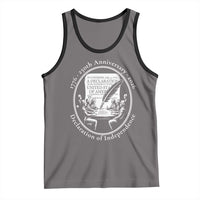 250 Years Declaration of Independence Tank Top US 250th Anniversary Semiquincentennial 2026 Patriotic - Wonder Print Shop