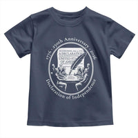 250 Years Declaration of Independence Toddler T Shirt US 250th Anniversary Semiquincentennial 2026 Patriotic - Wonder Print Shop