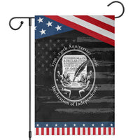 250 Years Declaration of Independence Garden Flag US 250th Anniversary Semiquincentennial 2026 Patriotic