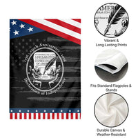 250 Years Declaration of Independence Garden Flag US 250th Anniversary Semiquincentennial 2026 Patriotic