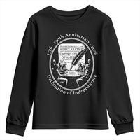 250 Years Declaration of Independence Youth Sweatshirt US 250th Anniversary Semiquincentennial 2026 Patriotic - Wonder Print Shop