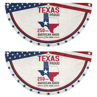 Texas Proud 250 Years Patriotic Fan Flag American Made 1776 to 2026 Semiquincentennial