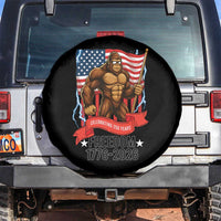Patriotic Bigfoot US 250th Anniversary Spare Tire Cover Sasquatch Celebrating 250 Years of Freedom 1776 to 2026 - Wonder Print Shop