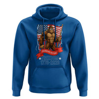 Patriotic Bigfoot US 250th Anniversary Hoodie Sasquatch Celebrating 250 Years of Freedom 1776 to 2026 - Wonder Print Shop
