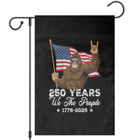 250 Years We The People Bigfoot Garden Flag Funny Patriotic 1776 to 2026 US Semiquincentennial - Wonder Print Shop