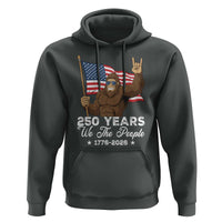250 Years We The People Bigfoot Hoodie Funny Patriotic 1776 to 2026 US Semiquincentennial - Wonder Print Shop
