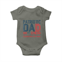 Patriotic Dad 250 Years Baby Onesie Est. 1776 Funny USA Semiquincentennial - Wonder Print Shop