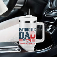 Patriotic Dad 250 Years Tumbler With Handle Est. 1776 Funny USA Semiquincentennial - Wonder Print Shop