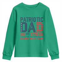 Patriotic Dad 250 Years Youth Sweatshirt Est. 1776 Funny USA Semiquincentennial - Wonder Print Shop