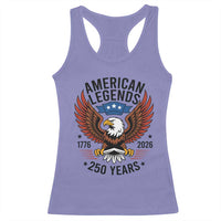 American Legends Eagle Racerback Tank Top 250 Years Patriotic Heritage 1776 to 2026 Semiquincentennial - Wonder Print Shop