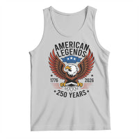 American Legends Eagle Tank Top 250 Years Patriotic Heritage 1776 to 2026 Semiquincentennial - Wonder Print Shop