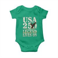 USA 250 The Legend Lives On Baby Onesie Patriotic Eagle for Semiquincentennial 2026 - Wonder Print Shop