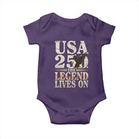 USA 250 The Legend Lives On Baby Onesie Patriotic Eagle for Semiquincentennial 2026 - Wonder Print Shop