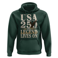 USA 250 The Legend Lives On Hoodie Patriotic Eagle for Semiquincentennial 2026 - Wonder Print Shop