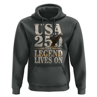 USA 250 The Legend Lives On Hoodie Patriotic Eagle for Semiquincentennial 2026 - Wonder Print Shop