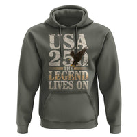 USA 250 The Legend Lives On Hoodie Patriotic Eagle for Semiquincentennial 2026 - Wonder Print Shop