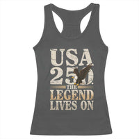 USA 250 The Legend Lives On Racerback Tank Top Patriotic Eagle for Semiquincentennial 2026 - Wonder Print Shop