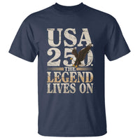 USA 250 The Legend Lives On T Shirt Patriotic Eagle for Semiquincentennial 2026 - Wonder Print Shop
